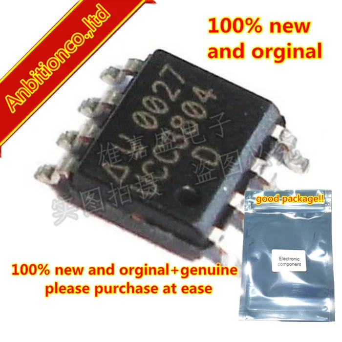 2-10pcs  100% new and orginal UCC3804DTR UCC3804D UCC3804 SOP8  Low-Power BiCMOS Current-Mode PWM in stock