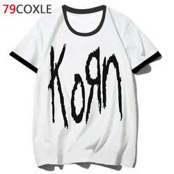 korn t shirt top hip male tee funny clothing harajuku school tshirt men 2019 hop for t-shirt streetwear F2559