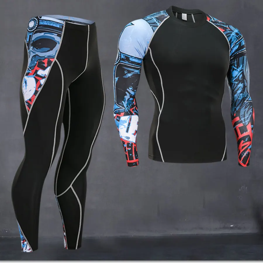 Ensembles de sous-vêtements thermiques pour hommes, compression polaire, sueur, séchage rapide, vêtements pour hommes, qualité supérieure, nouveau