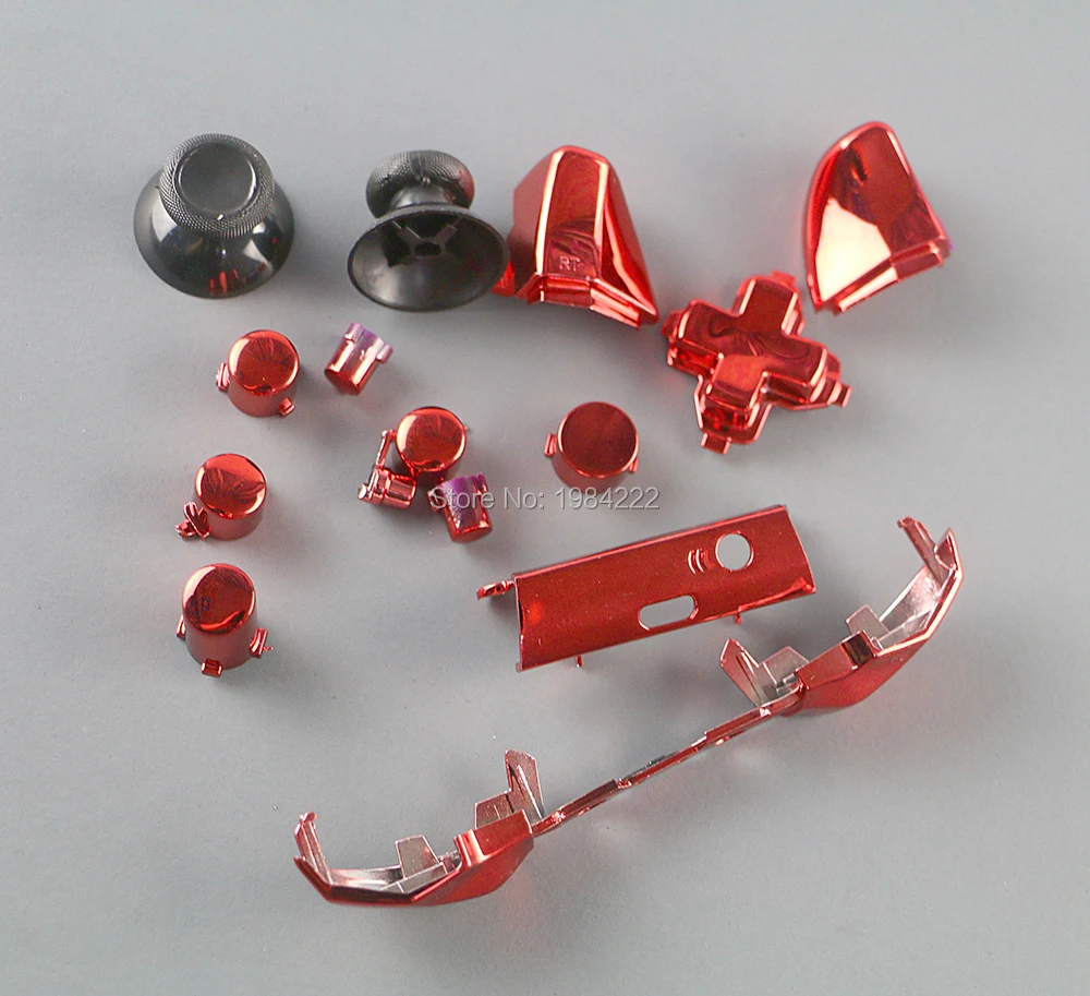 30 juegos para Xbox One S controlador delgado parachoques botones de activación Dpad LB RB LT RT Mod Kit juego completo de botones Accesorios