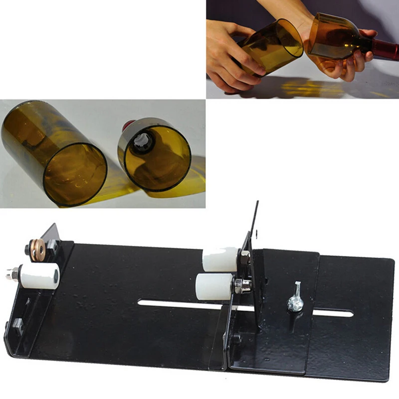 Diy Rvs Flessen Schneider Cutter Wijn Bier Glas Cutter Tool