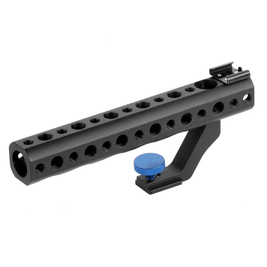 Câmera dslr, alça superior de liberação rápida, 28mm, com sapata quente, 1/4 ", 3/8" para gaiola dslr, peça de ângulo baixo para sony a6000 gh5 g85 a7riii