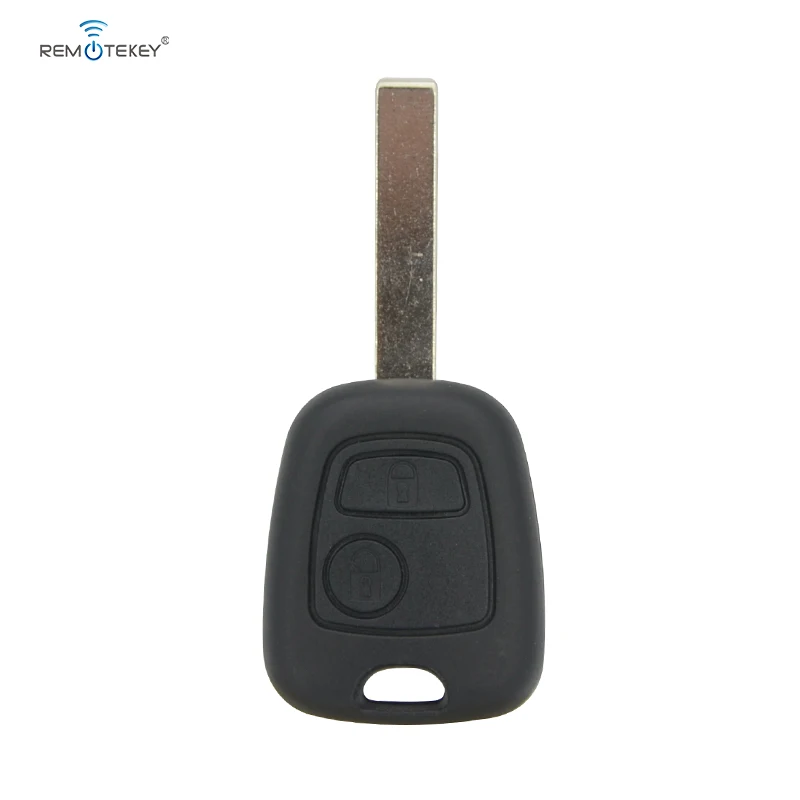 

Remtekey Brand New 2 Button Uncut HU83 Blade Remote Key with ID46 Electronic Chip Inside 434MHz for Citroen Peugeot 307