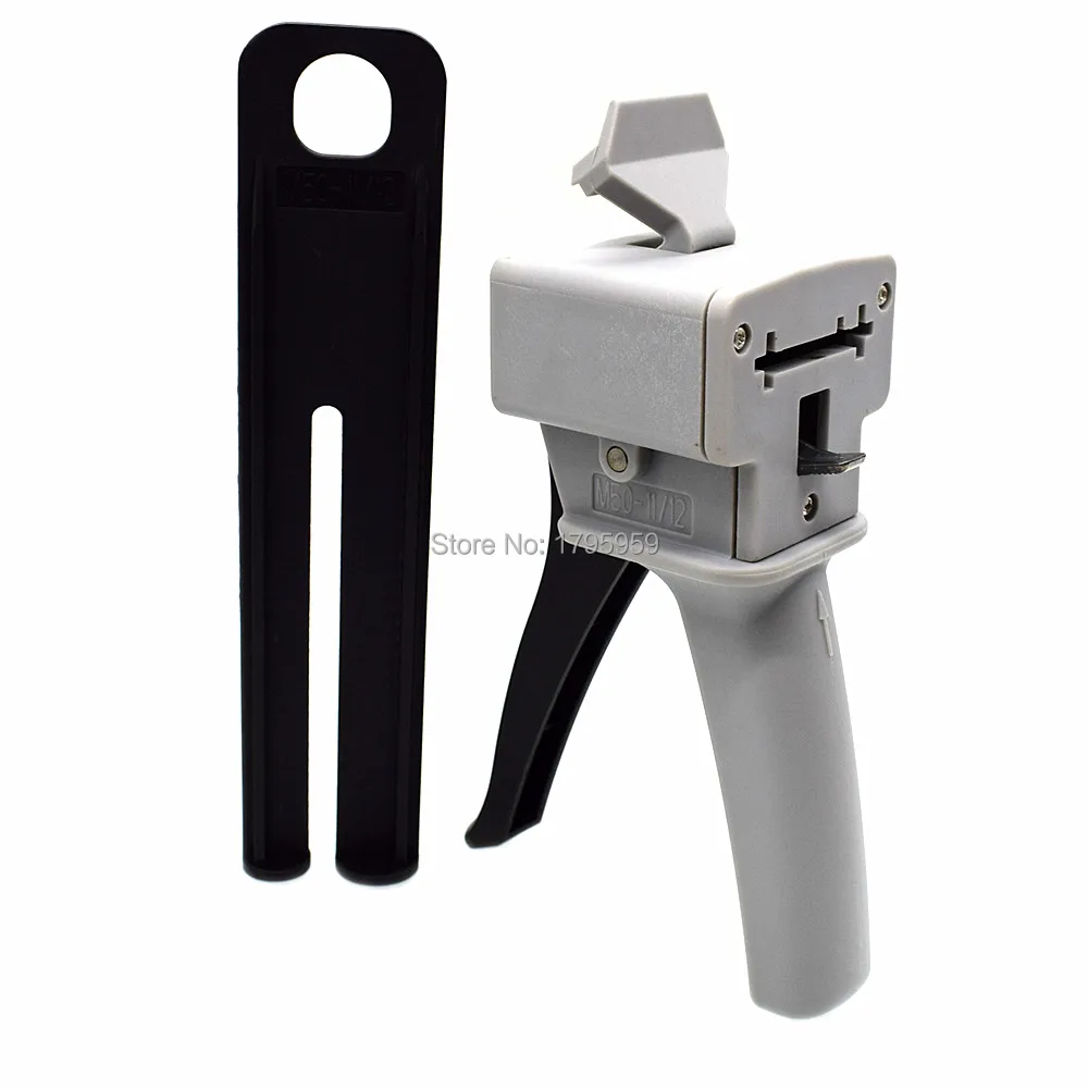 50ml AB Epoxy Glue Gun Applicator 1:2 Glue Adhensive Dispenser Caulking Gun Tools for Round Type-Back Type 50ml 1:1 1:2 AB Glues