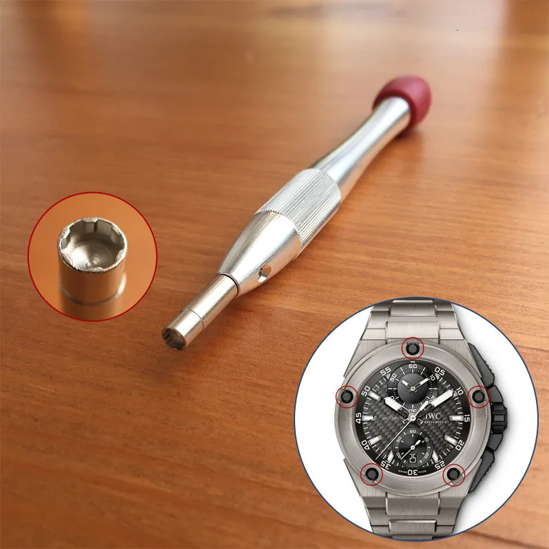 

inside hexagram precision screwdriver for IWC Ingenieur Family watch case/bezels Screws open parts tools