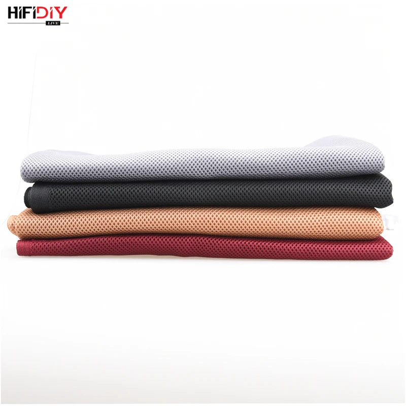 HIFIDIY – haut-parleur en direct, tissu stéréo, maille Gille, accessoires de protection, blanc, marron, argent, noir, 1.5x0.5