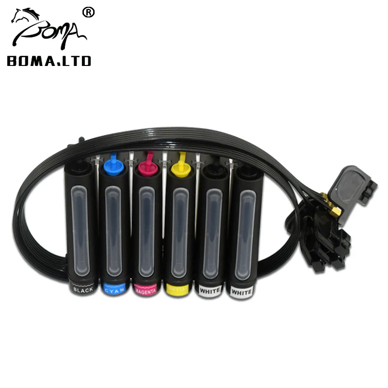 

NEW HOT Preservative Flatable Printer LED UV Ink Ciss For EPSON L800 L805 R330 R230 T50 1400 1450 1390 1410 1500 1500W R270 R290