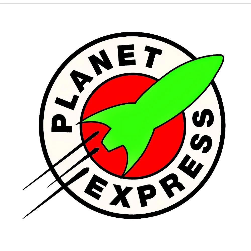 Future Planet Express Car Window Sticker Decal Helmet Helmet Decorative Personality Accessories