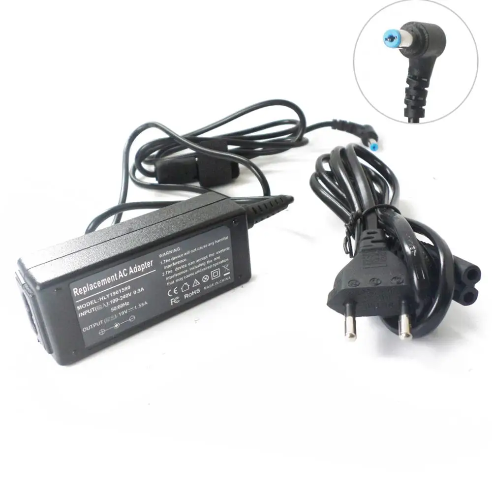 30W AC Adapter Charger For Acer Aspire One D255E-13681 D255E-13647 A150L D150 D250 KAV60 ZG5 100~240v 50~60Hz Power Supply Cord