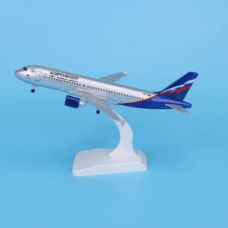 16cm Aeroflot Russian Airbus A380 Aircraft Model Diecast Metal Model Airplanes 20cm 1:400 Airplane Model Toy Plane Gift