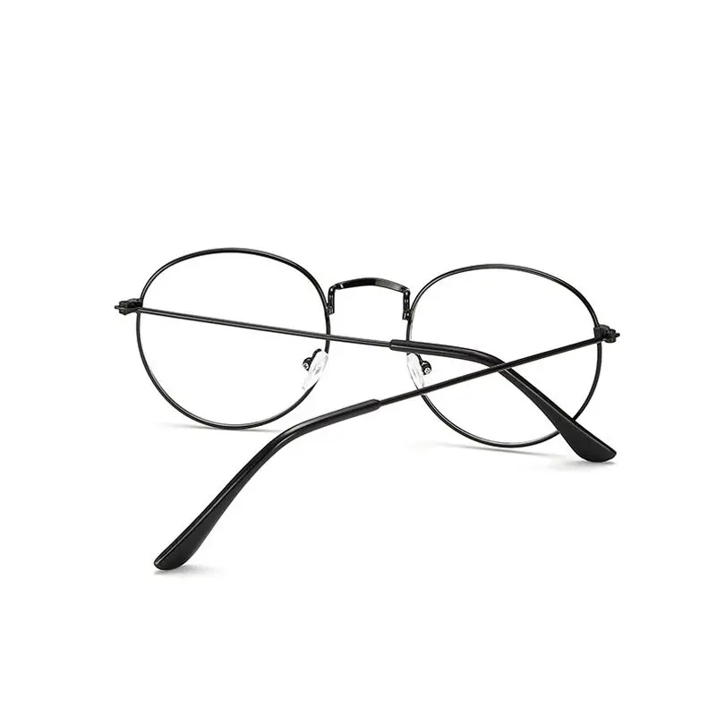 Seemfly Oval Metall Lesebrille Klare Linse Männer Frauen Presbyopie Brille Optische Spektakel Brillen Rezept 0 bis + 4,0