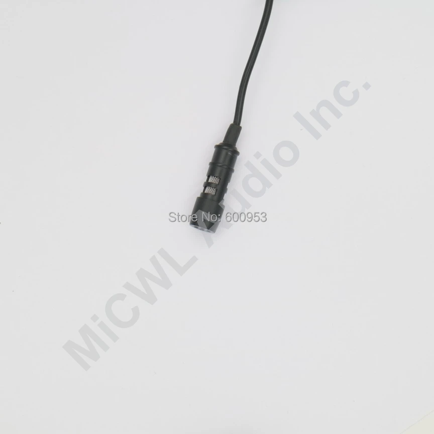 Professional Mini 4Pin XLR TA4F Lavalier Lapel Cardioid Condenser Microphone for Shure Wireless Mic Transmitter 1.2m Cable