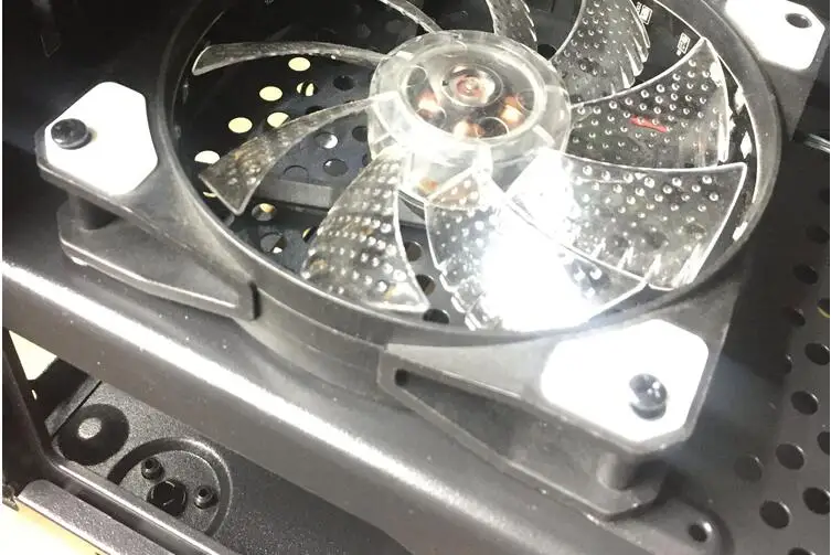 JUULASEN M3*30mm Computer PC Water Cooling Heat Exchanger Radiator Fans Installation Fixed Black Screw