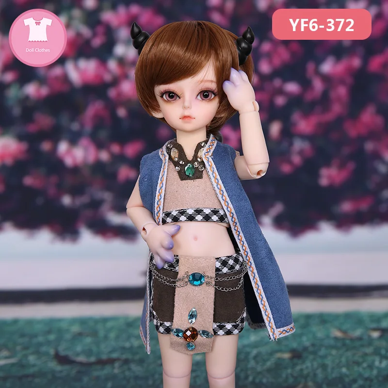 BJD Clothes 1/6 For Yosd Yarn silkyDolomi Beautiful Dress Little Toy Doll Accessories YF6-372   luodoll
