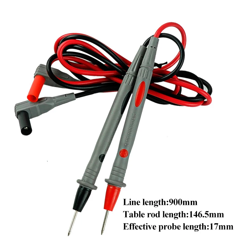 A18-D 17mm Needle Tip Universal Digital Multimete Multi Meter Test Lead Probe Wire Pen Cable