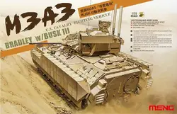 Meng 1/35 Model SS-006 U.S. M3A3 Bradley w/ Busk III Cavalry Fighting Vehicle