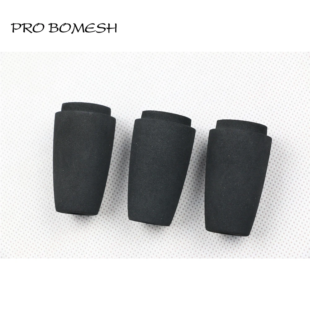 Pro Bomesh 4Pcs/Pack 5cm 5g Inner Diam 10mm EVA Split Grip Rear Grip DIY Fishing Rod Building Component Repair Pole