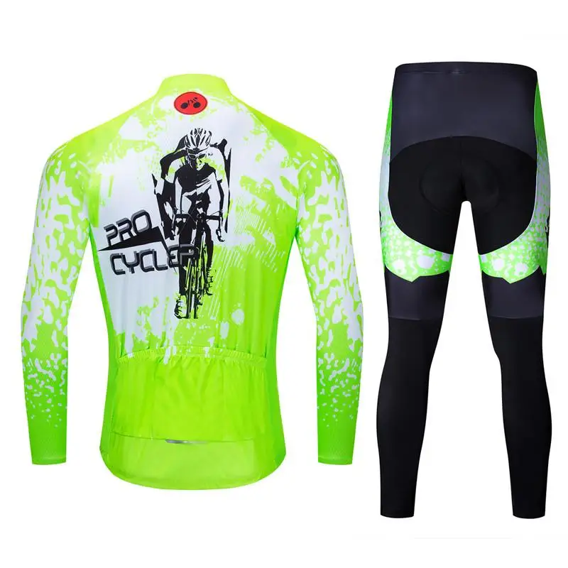 Weimostar Autumn Cycling Clothing Men Long Sleeve Bicycle Clothing Spring MTB Bike Jersey Sets Breathable Pro Team Cycling Suit