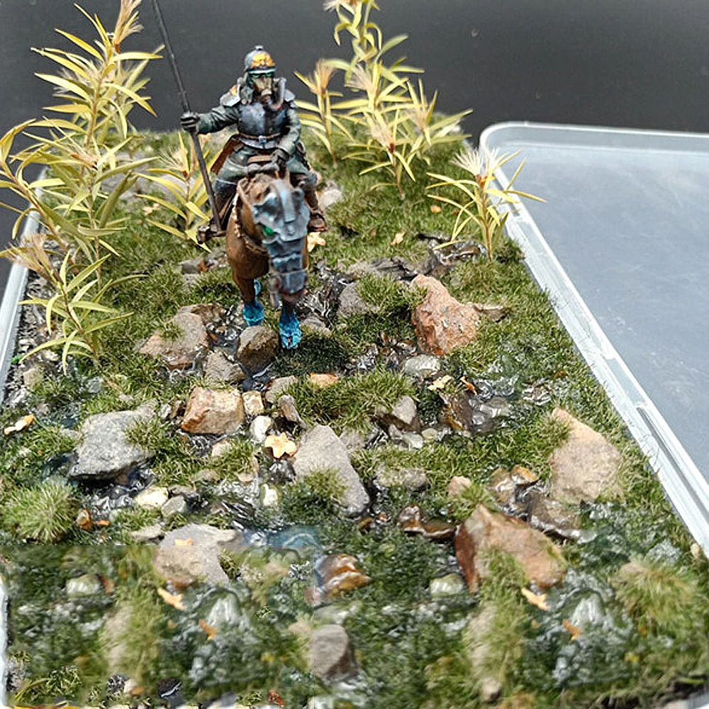 Diorama 1/35 Grass Cluster Reed Model Making Military Scene Landscape DIY Railway Train layout Sand Table Materials