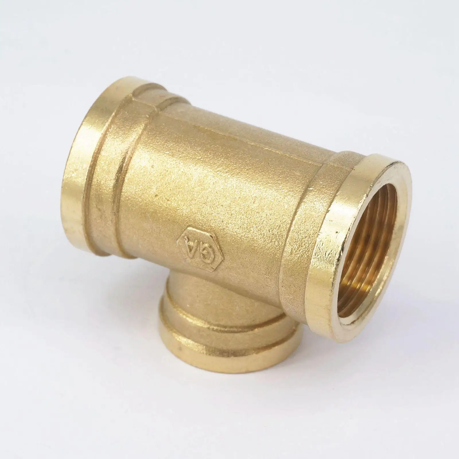 1 "Female BSP Thread x 3/4" Female BSP Thread x 1 "Female BSP Thread Tee 3 Way латунные соединительные редукционные соединители