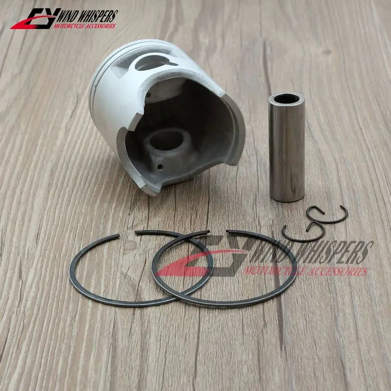 دراجة نارية STD 56.4 مللي متر المكبس خواتم عدة دبوس 16 مللي متر لياماها TZR125 1987-1992 DT125R 1988-1999 R1-Z 1991-1992 #3