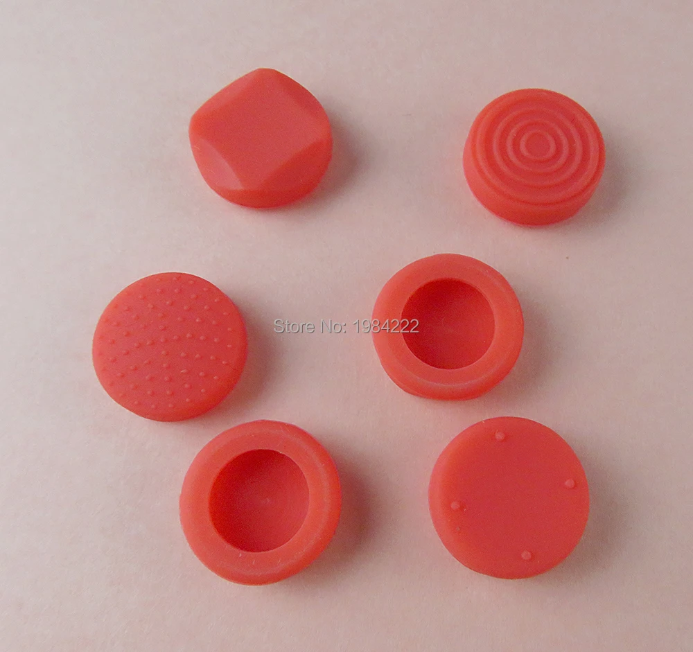 1set=6pcs Thumb Grips Caps for Nintend Switch NS Poke Ball Plus Controller Pokeball Silicone Analog stick Grip