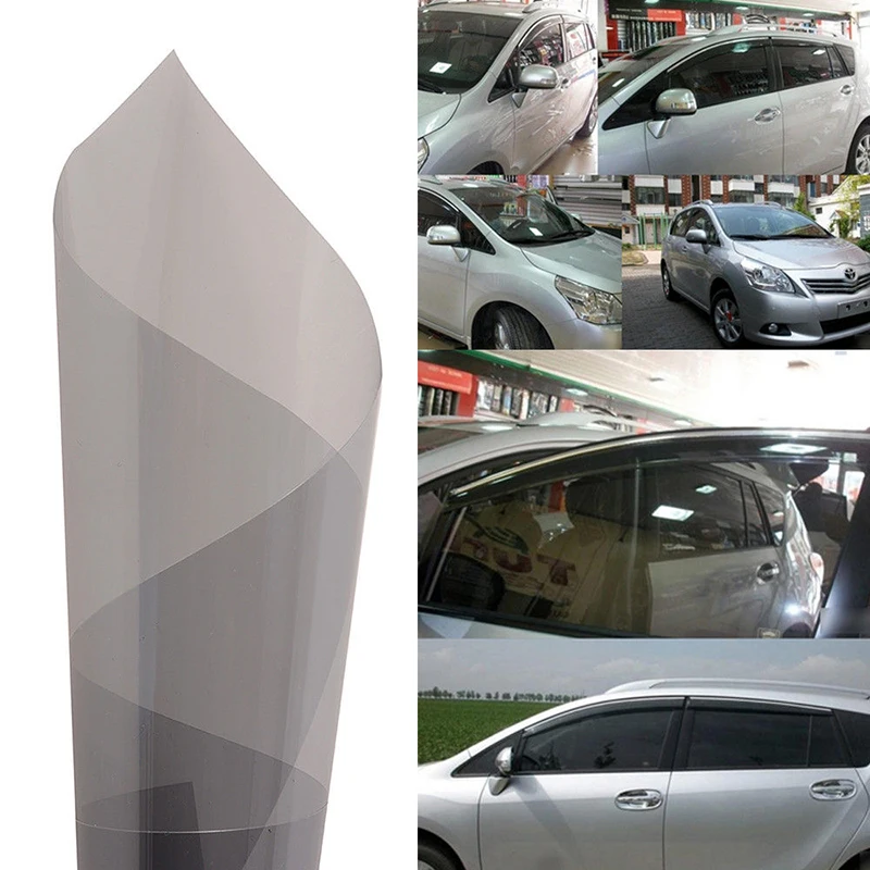 50cmX152cm Anti scratch VLT15% metalized car window tint film adhesive reflective film for car