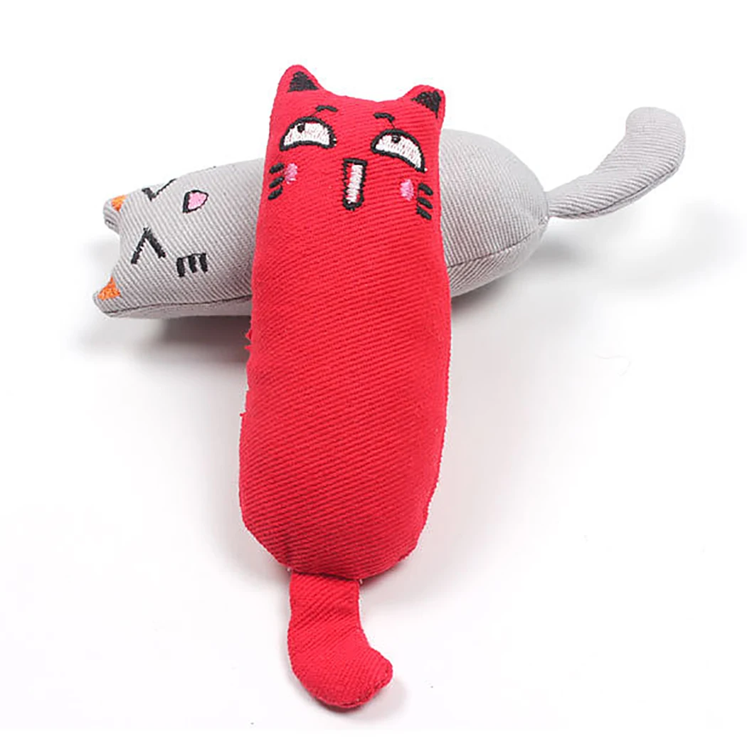 Gatto Rettifica Catnip Giocattoli Divertente Peluche Interattivo Giocattolo Gatto Pet Gattino Giocattolo da Masticare Artigli Pollice Morso di Gatto