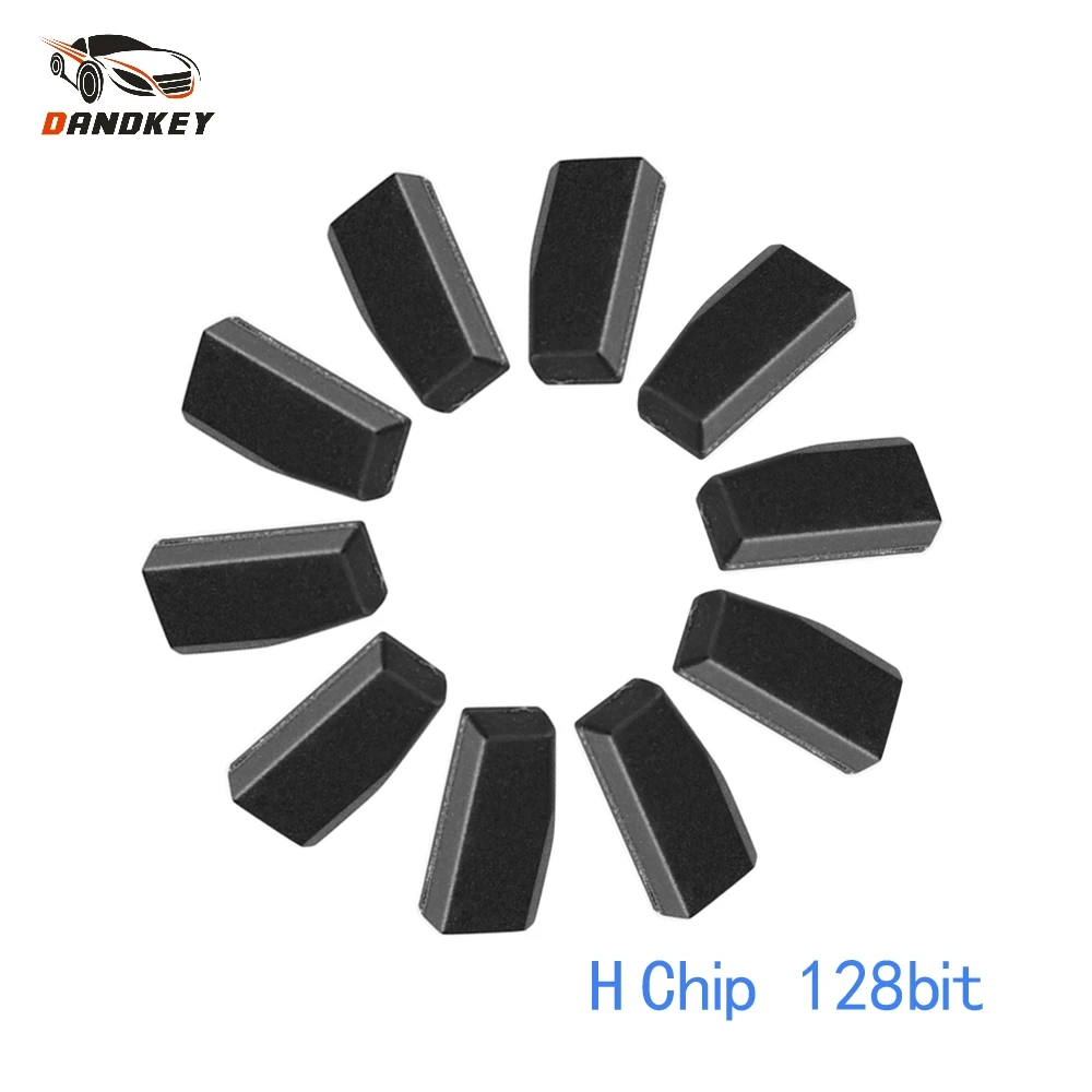 Dandkey 10X H Chip 128 Bit Suitable For Toyota Rav4 Camry Corolla Highlander Sienna 2013-2015 Remote Key Carbon Transponder