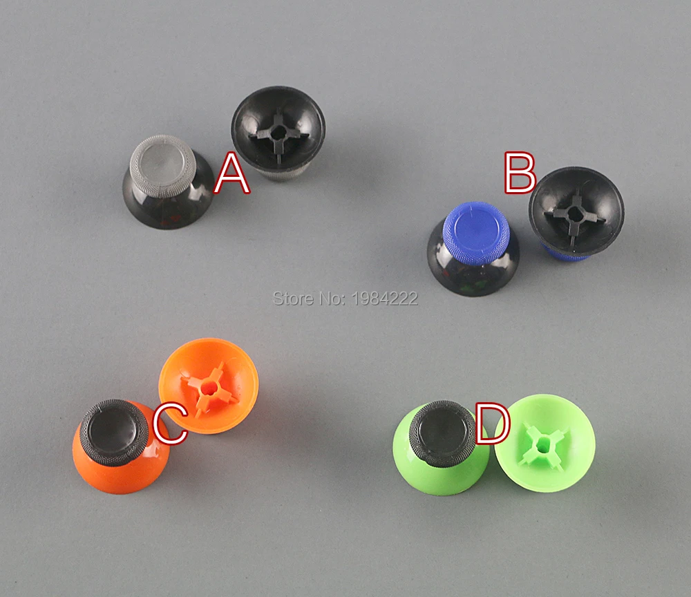 2pcs/lot 3D Analog Thumb Sticks Grip Caps for XBox One S Controller ThumbSticks Cover Game Accessories