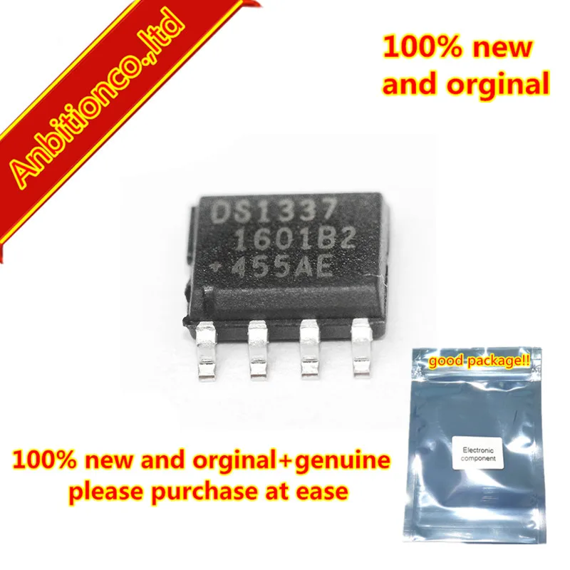 10pcs 100% new and orginal DS1337S+T I2C Serial Real-Time Clock in stock