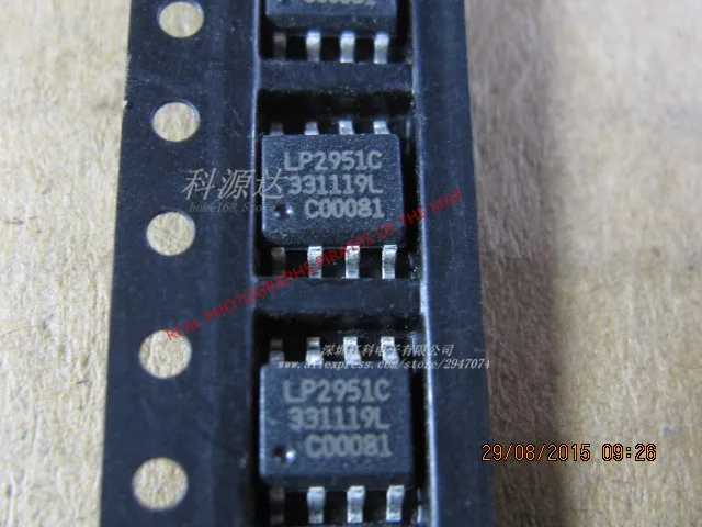 

10 шт./партия LP2951ACM 3,3 IC REG LDO 3,3 V/ADJ 0.1A 8soic LP2951