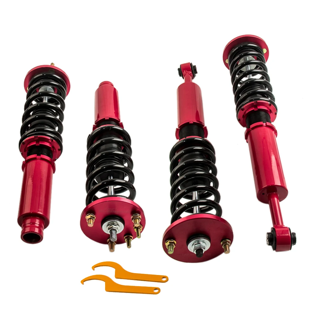 Suspension Coilover Kits Shock absorber For Honda Acura TSX 2004-2008 Adj Height +Rear Lower Camber Arms