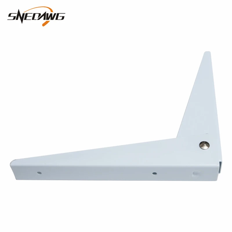 2pcs Triangular Folding Bracket 8/10/12/14inch Foldable Triangular Bracket Support Bench Release Catch Shelf Bracket for Table