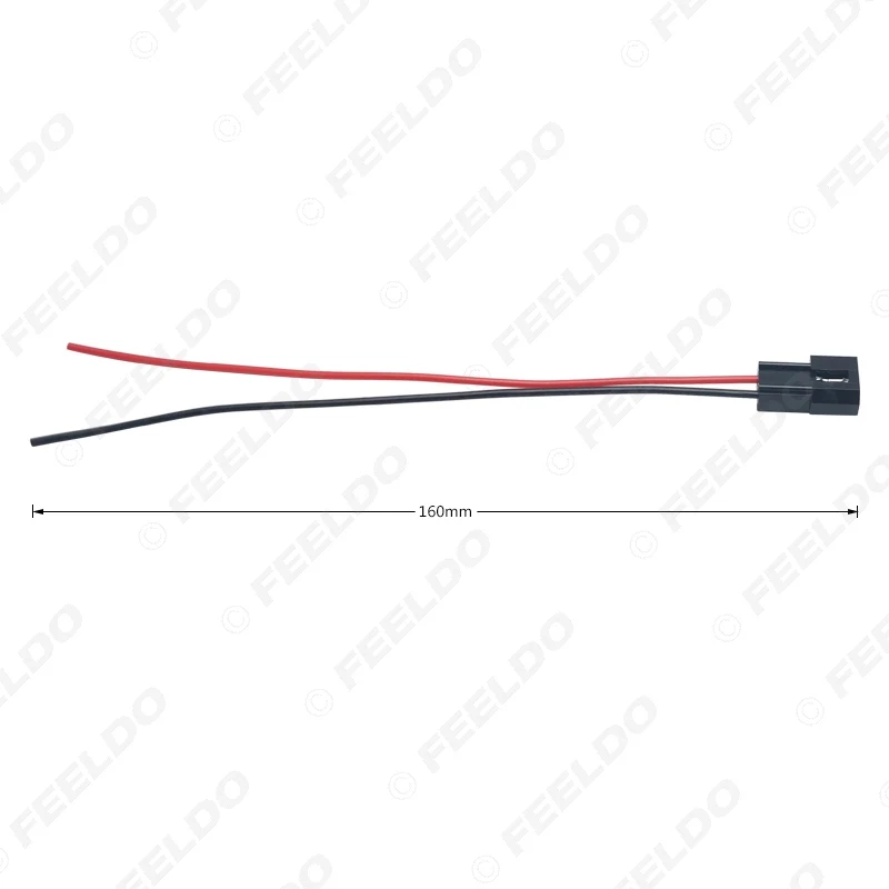 LEEWA 1PC Car HID Bi-xenon Projector Lens High Low Motor Headlight Connecting Wiring Cable Male/Female Retrofit DIY Wire #CA5972