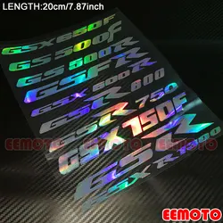 スズキgsr 600 750 gsx 650f 600r 750f gs 500f 500r gsxr1300 sv650sv650s用モーターサイクルヘルメットシェルタンクパッドステッカー