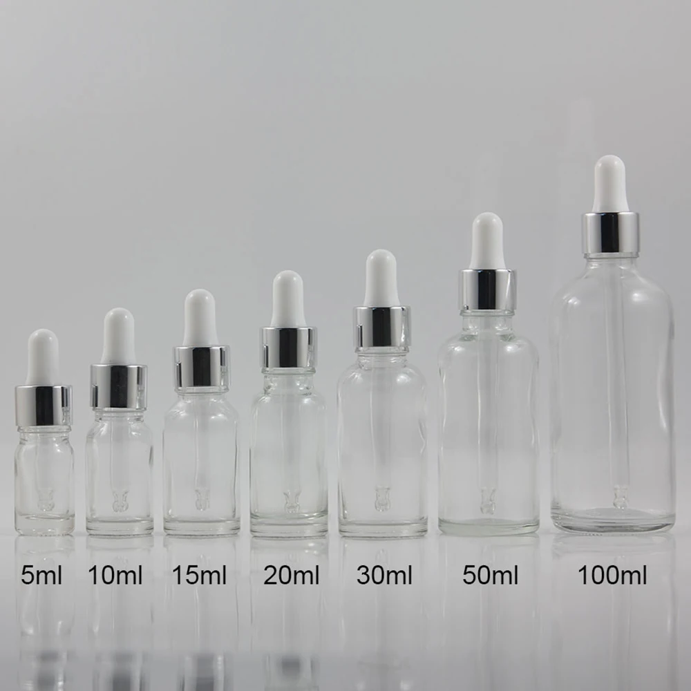 Shape round 15ml make up packaging foundation, 15ml bottle glass packaging in stock