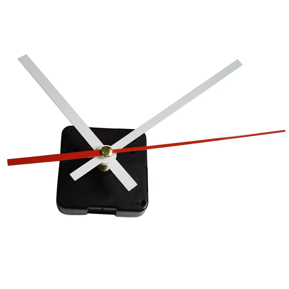 Mute Wall Clock Movement Kit Set Simple Silent Long Axis Movement Kit for Home Hotel School (Packing Without Battery)