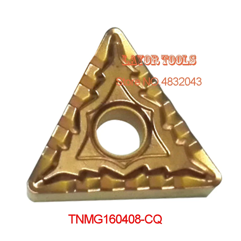 10PCS TNMG160408-CQ carbide CNC inserts,CNC lathe tool,apply to steel processing,insert MTJNR/WTJNR turning tool