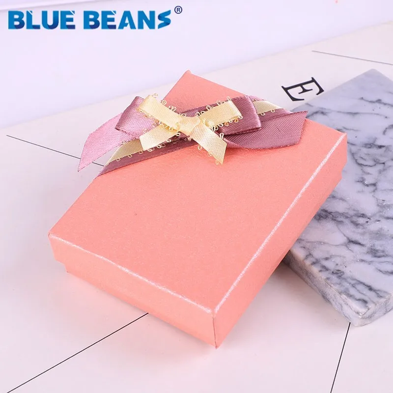 Box Black 2019 Jewelry Necklace Earrings Ring Packaging Hot Sell Paper Gift Jewellery Organizer Sponge Boxes Gift Bangles Bow CC