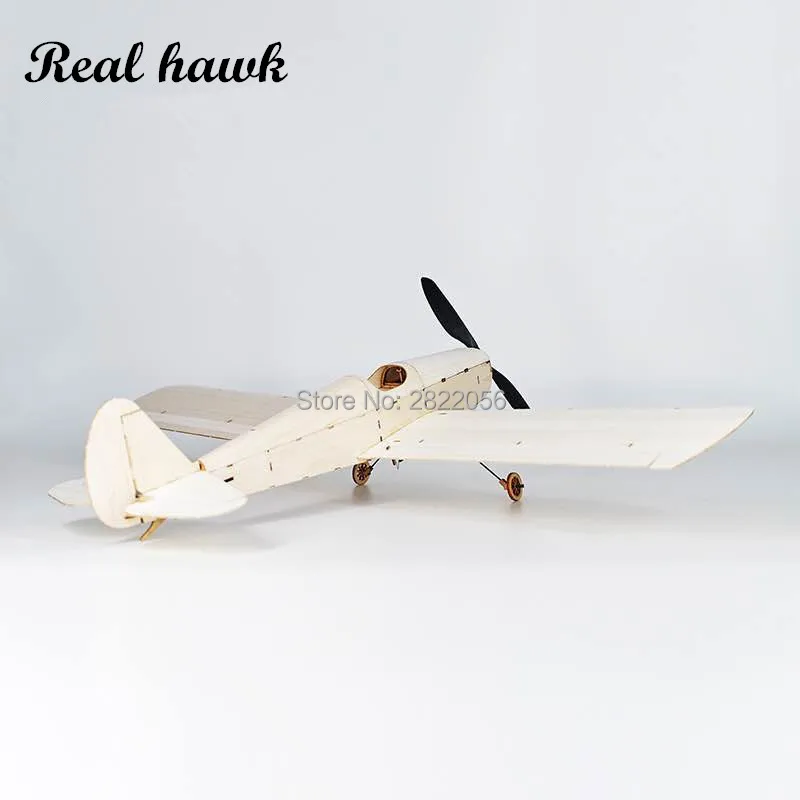 Mini RC Plane Laser Cut Balsa Wood Airplane Kit Spacewalker Model Building Kit