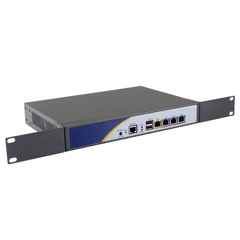 Dispositivo de seguridad de red Firewall Router PC,ARS01, 4xintel Gigabit LAN,Mikrotik Pfsense VPN Fan COM VGA 2USB