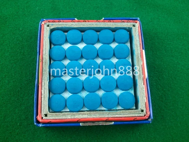 10 Boxes Glue-on Pool Billiards Snooker Cue Tips 9mm Free Shipping Wholesales