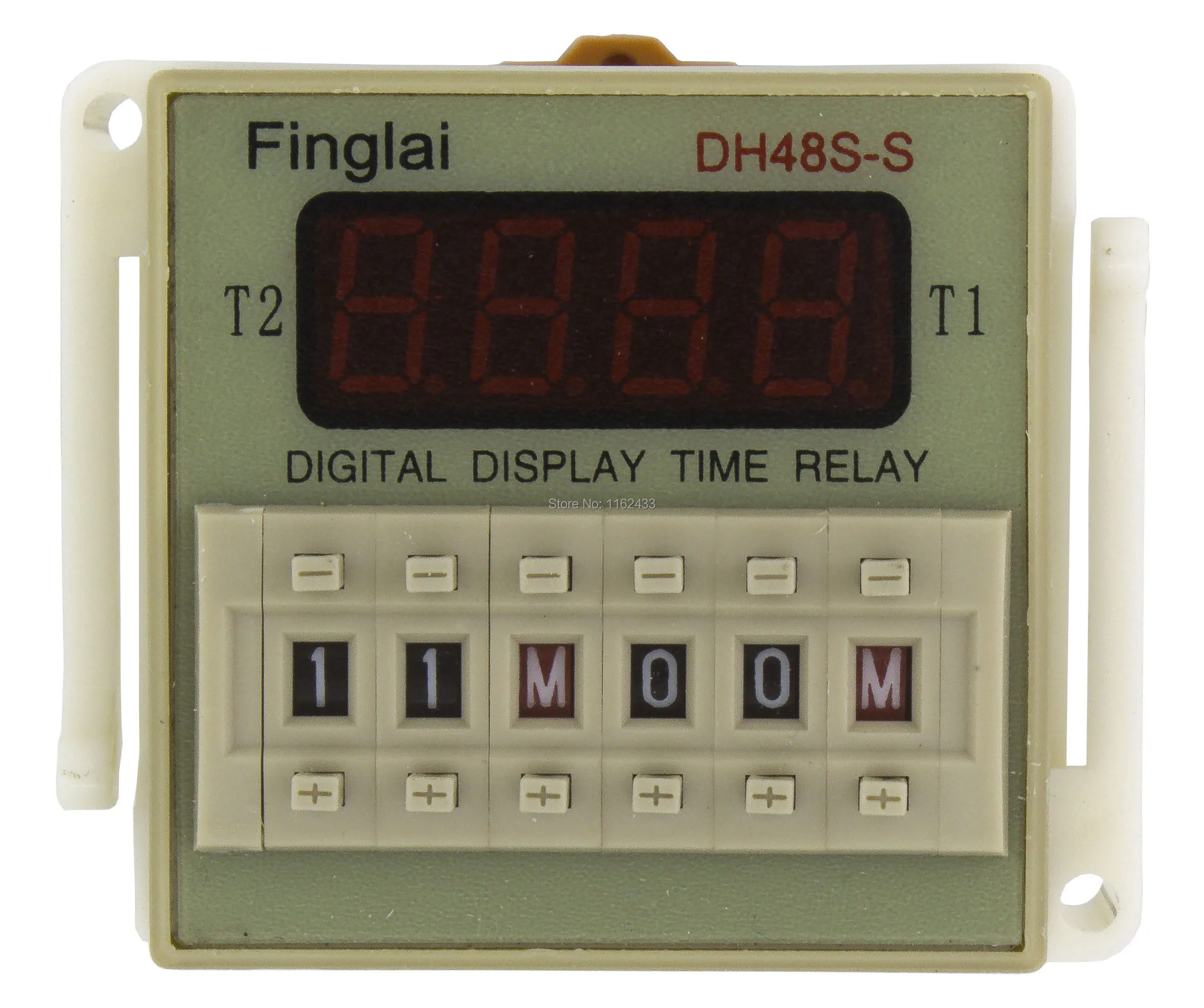 DH48S-S repeat cycle SPDT time relay with socket DH48S series delay timer with base AC 220V 110V AC/DC 24V 12V