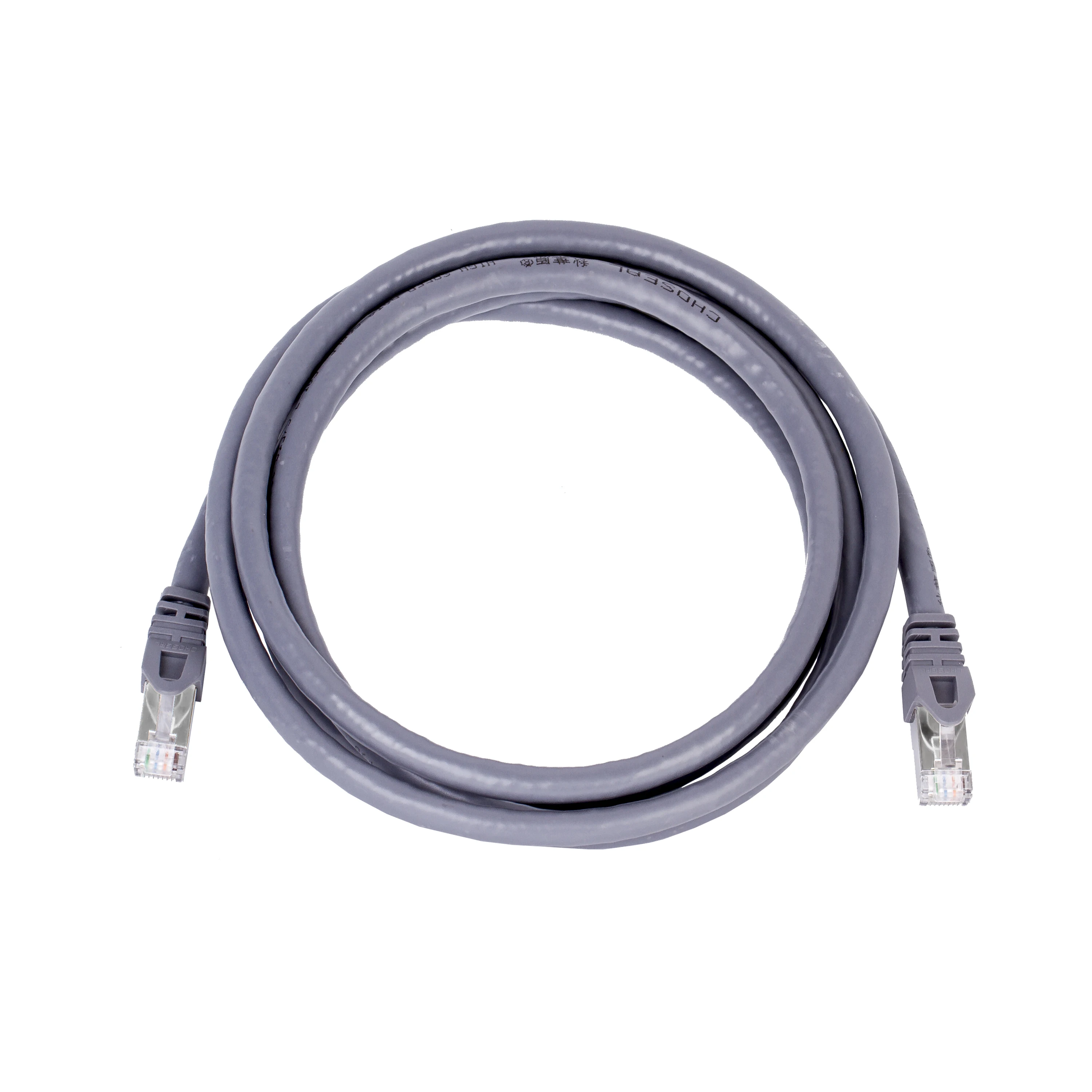 CHOSEAL S/FTP CAT 7 kabel Ethernet pozłacany ekranowany kabel Ethernet RJ45 10 Gigabit 23AWG przewód sieciowy Cat7 LAN kable