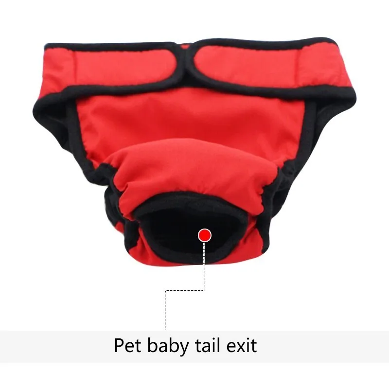 Dog Physiological Pants XS-XXL Diaper Sanitary Washable Female Dog Shorts Panties Menstruation Underwear Briefs Jumpsuit For Dog