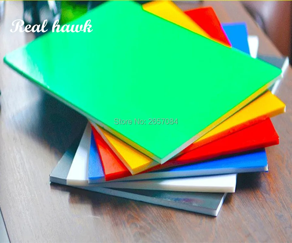 A3 size 420x297mm thickness 5mm 6 color Kt board foam board paper plastic board model material