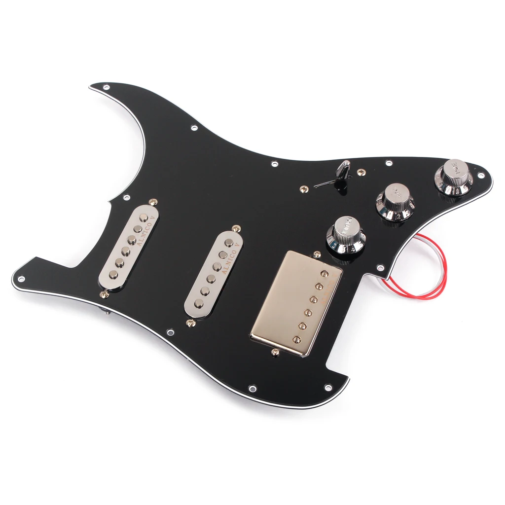 Loaded Prewired Pickguard SSH Alnico 5 Humbucker Pickups Plate Set for Electric Guitar Replacement Accessories Pick Guard