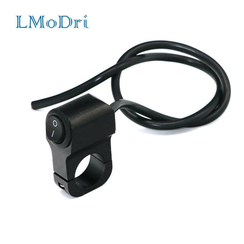 

LMoDri Motorcycle 7/8" Handlebar Switches Headlight Fog Brake Hazard Light Switch For Sport Dirt Electric Bike Interrupteur Moto