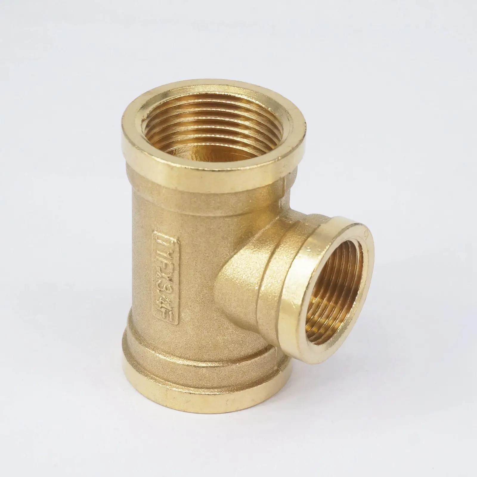 1 "Female BSP Thread x 3/4" Female BSP Thread x 1 "Female BSP Thread Tee 3 Way латунные соединительные редукционные соединители